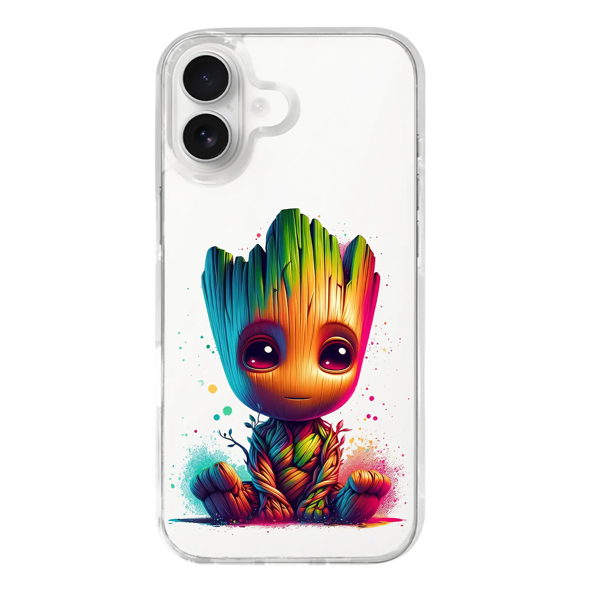 アベンジャーズ (Avenjāzu) グッズ グルート（Groot） - iPhone 17シリーズ 透明スマホケース – 薄型・耐衝撃・精密フィット保護カバー